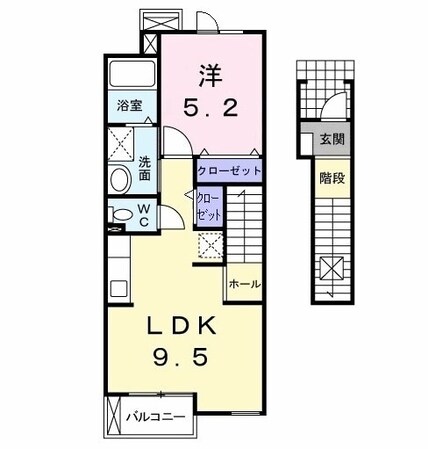ル・モンヴェールの物件間取画像
